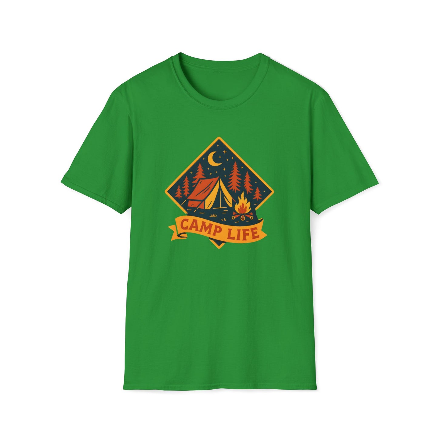 Camping Night Campfire T-Shirt