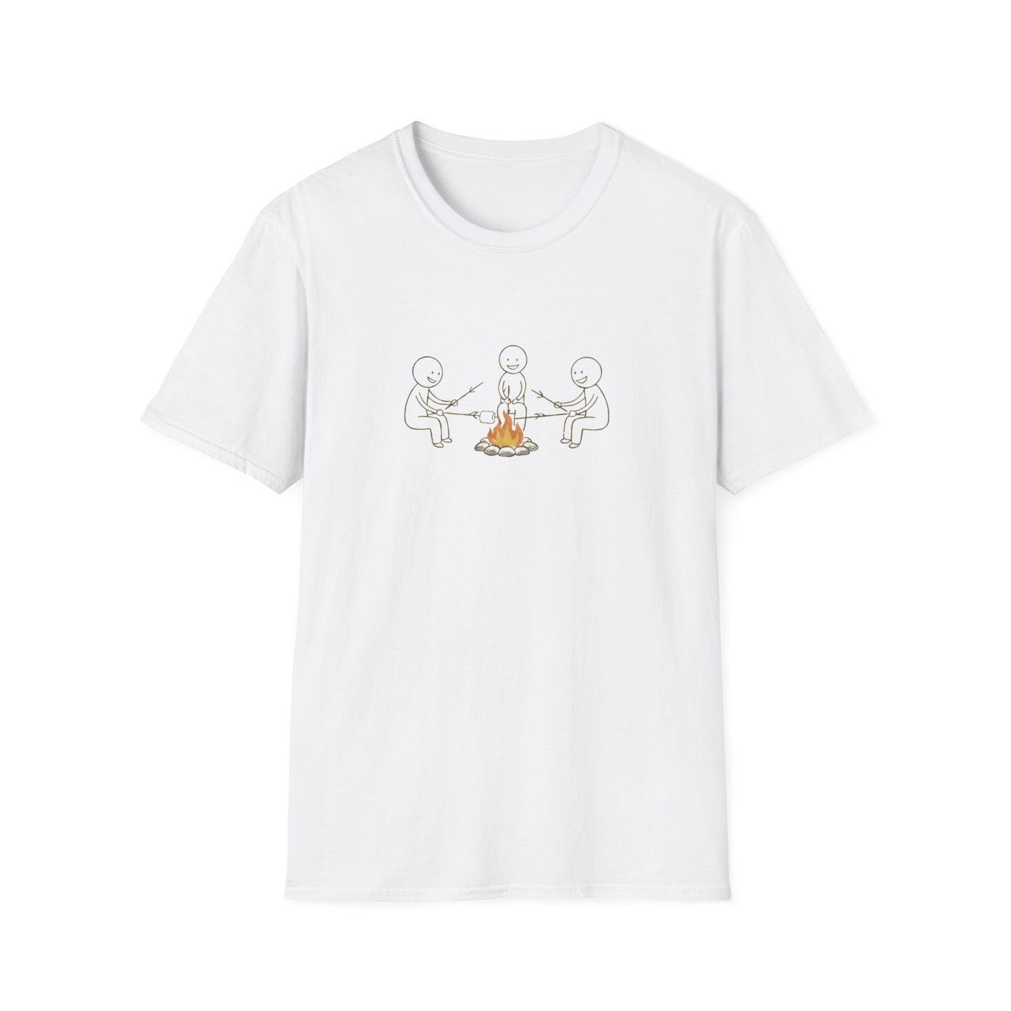 Campfire Friends Graphic T-Shirt