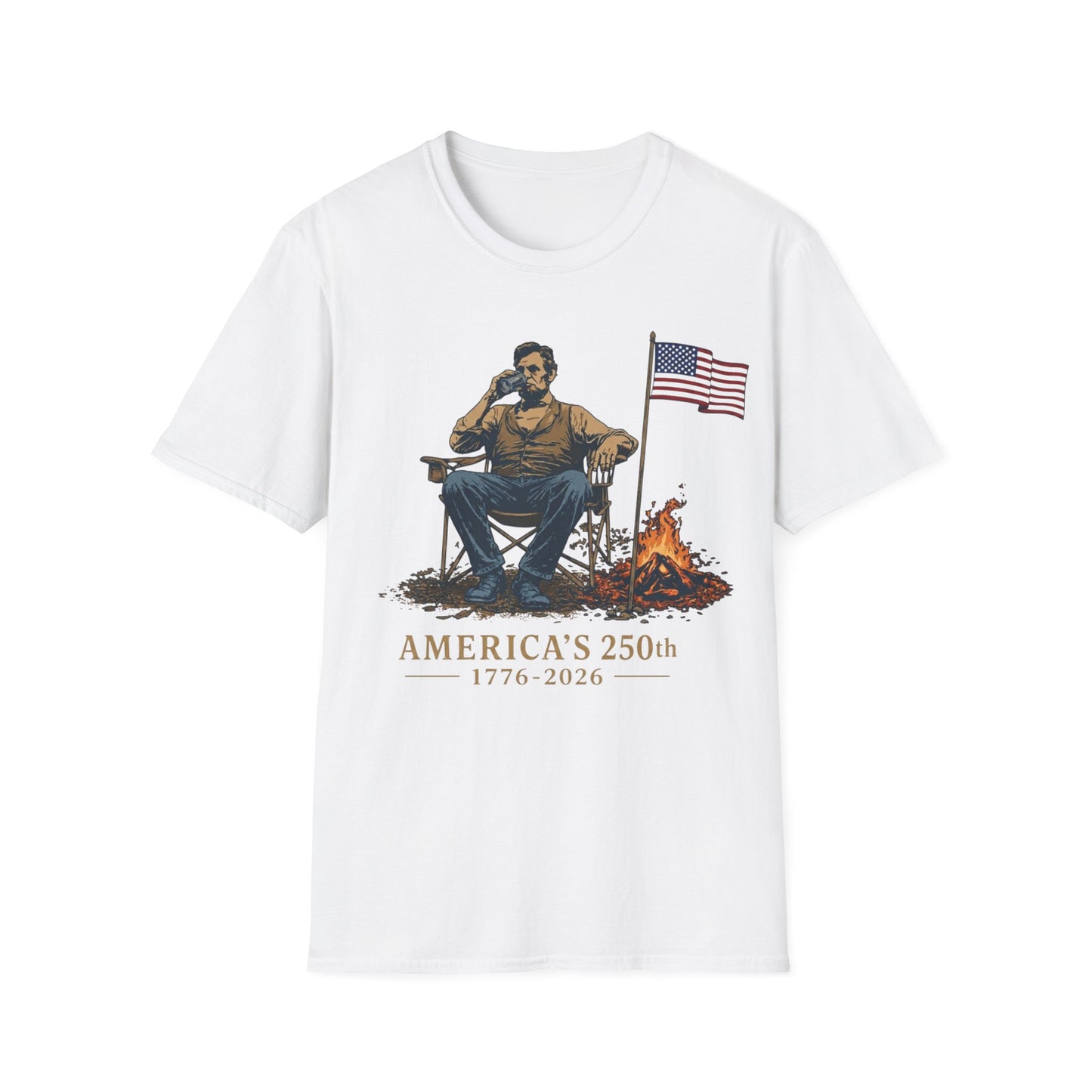 Campfire Lincoln T-Shirt