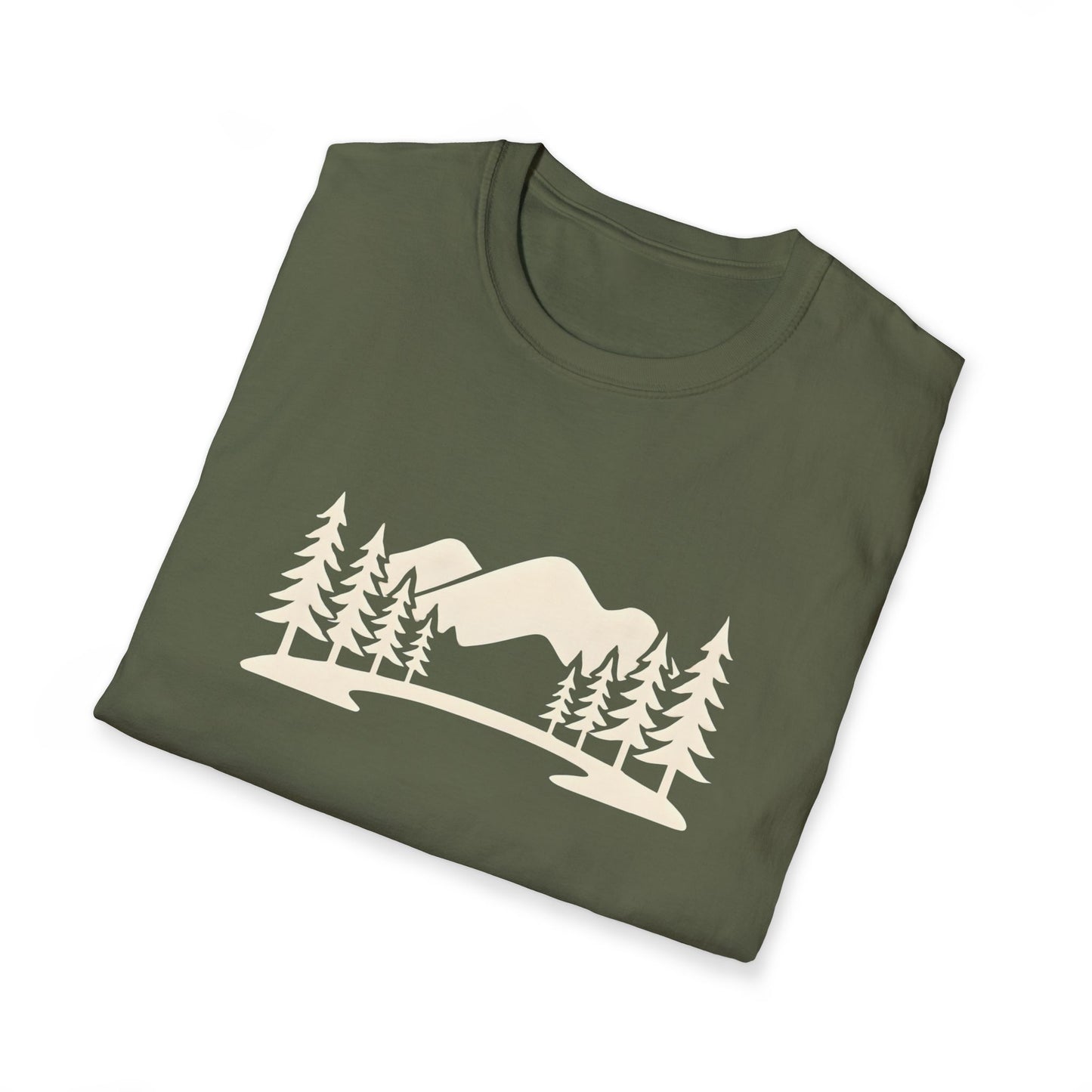 Mountain Lake Landscape T-Shirt