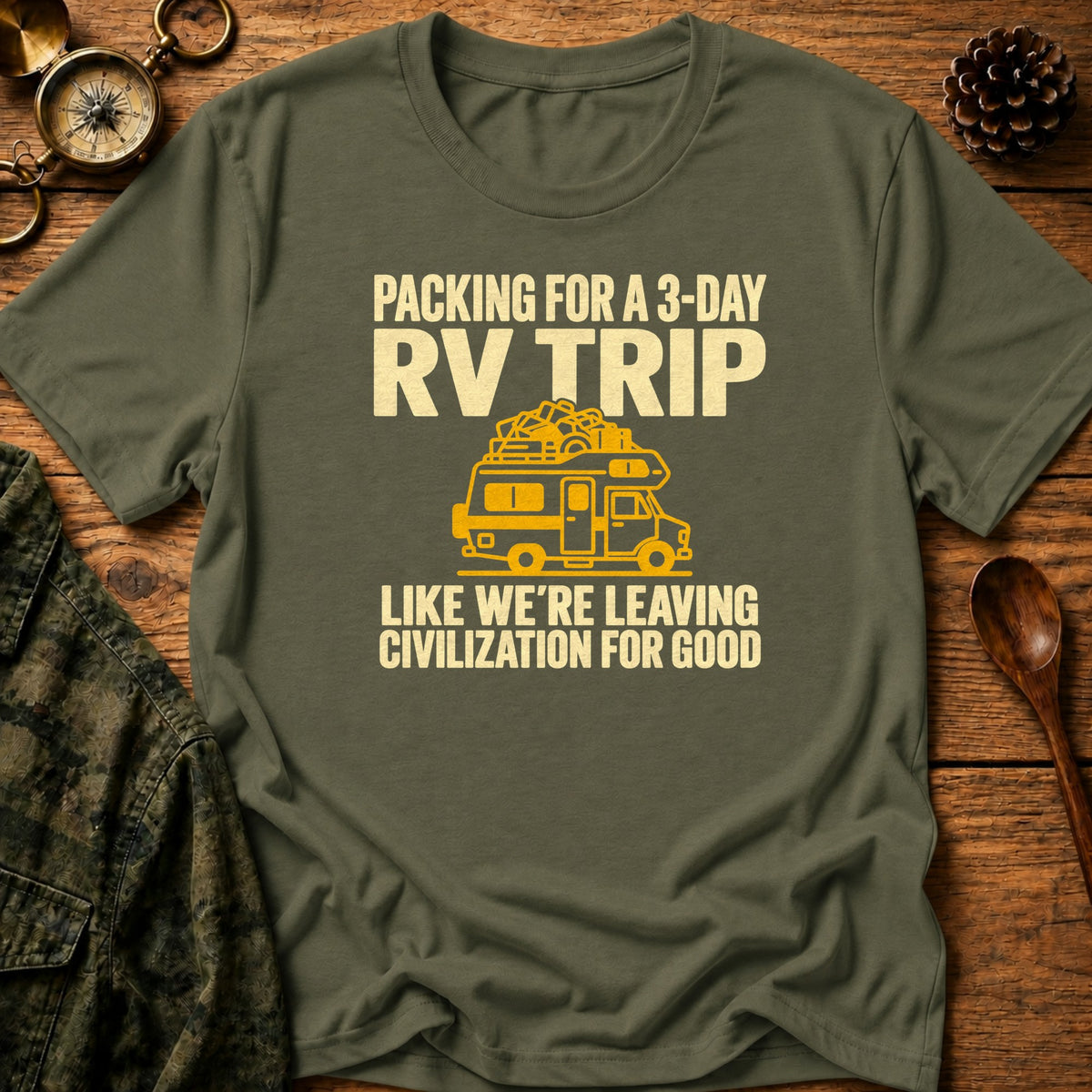 43 T-Shirt - Military Green