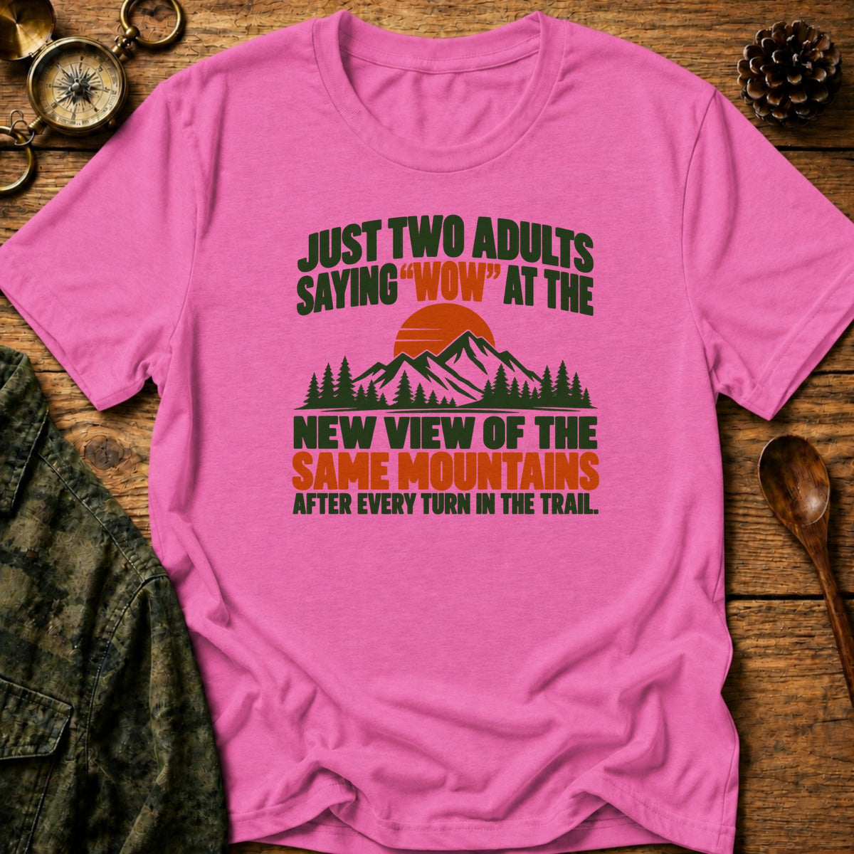47 T-Shirt - Heather Berry
