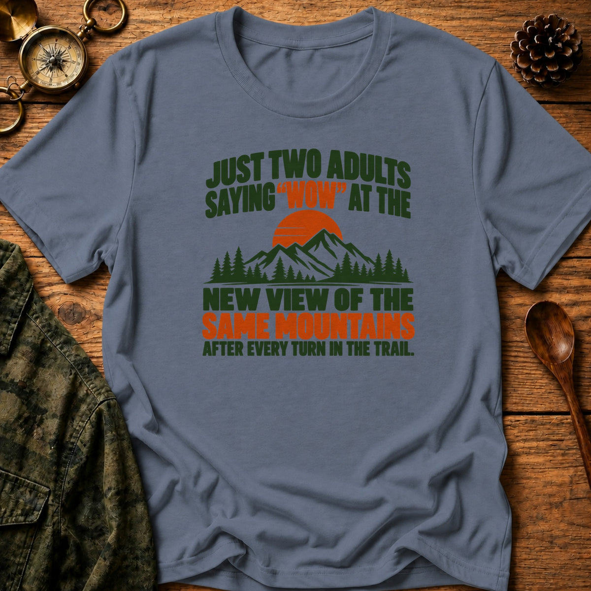 47 T-Shirt - Heather Indigo
