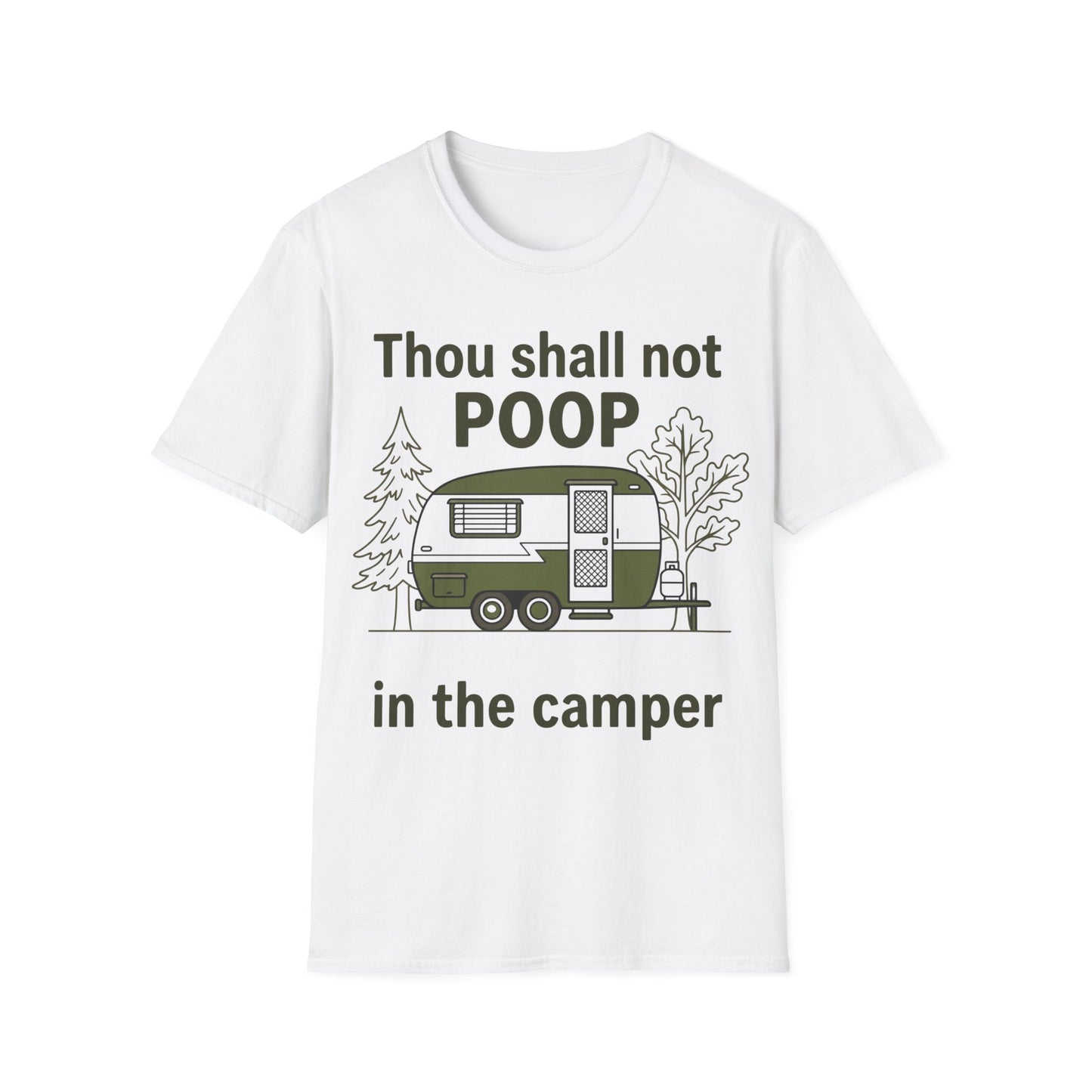 Thou Shall Not Poop T-Shirt