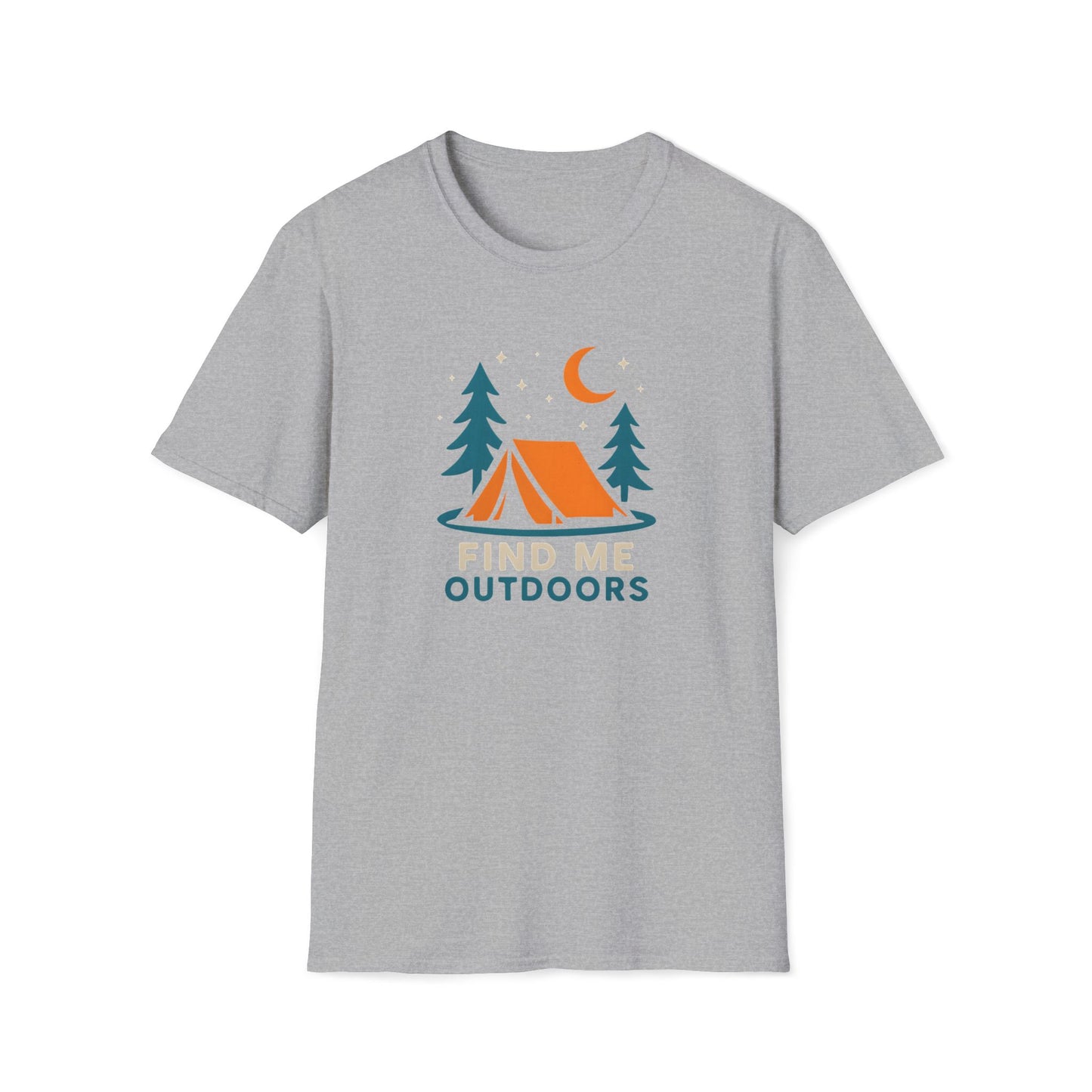Night Camping Scene T-Shirt