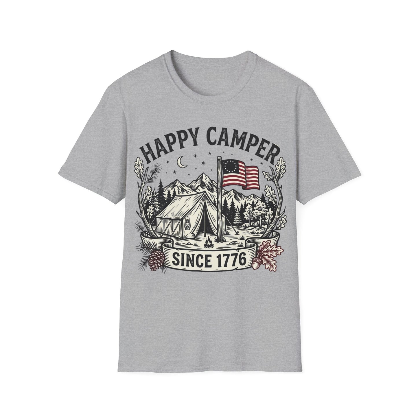 Happy Camper 1776 T-Shirt