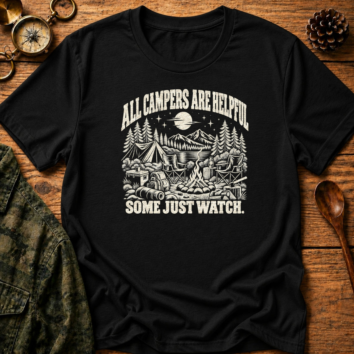 6 II T-Shirt - Black