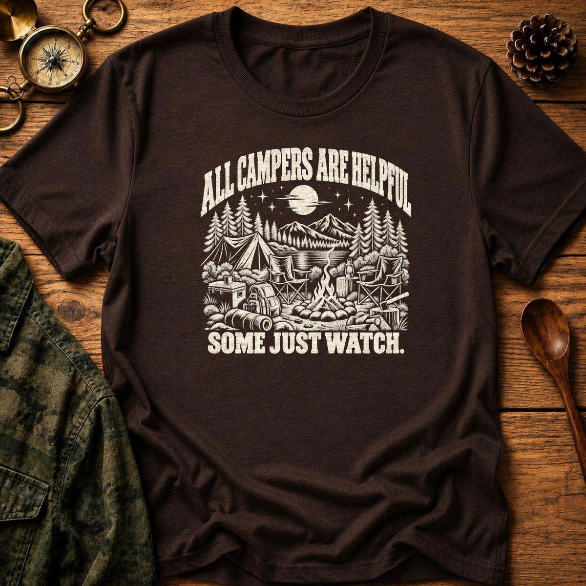 6 II T-Shirt - Dark Chocolate
