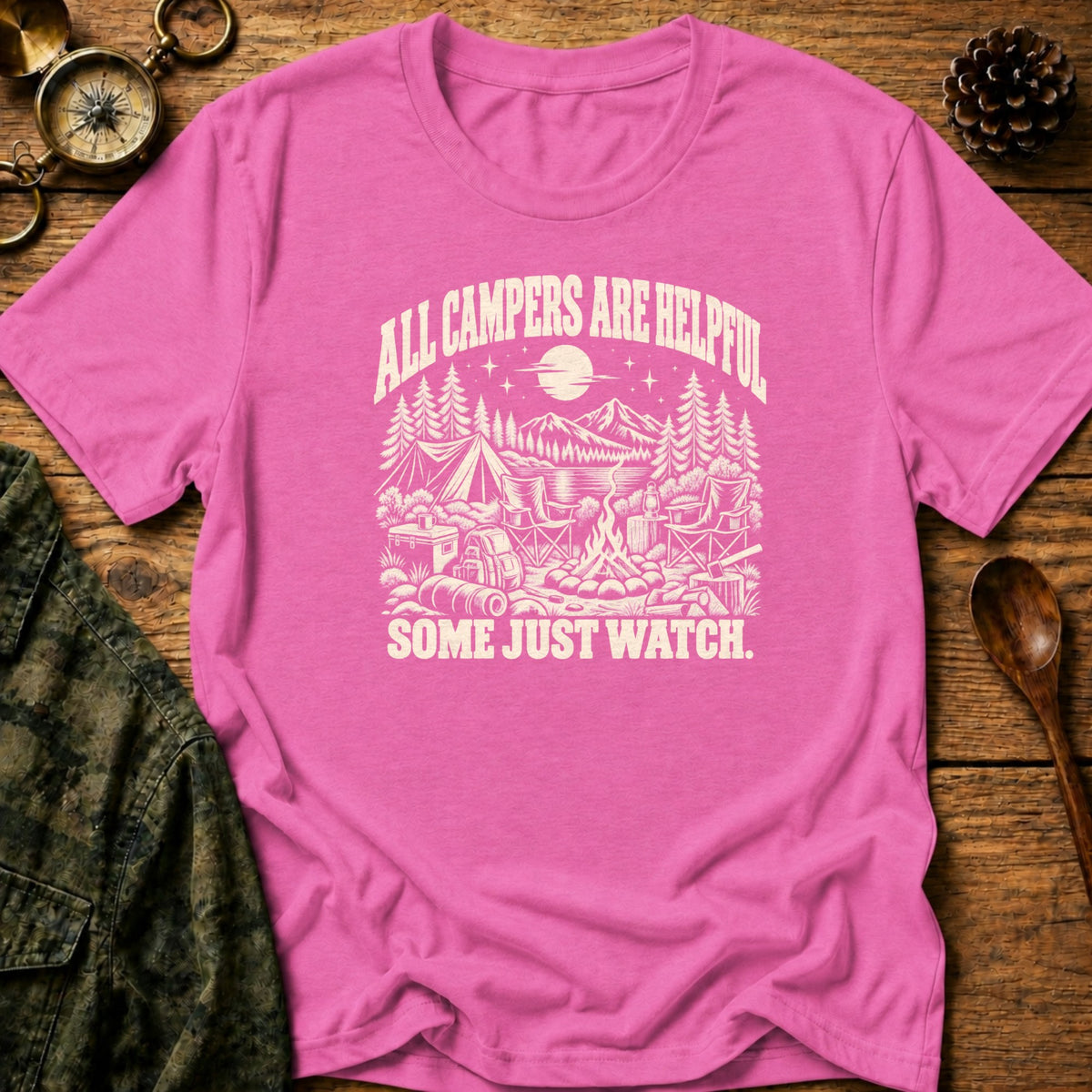 6 II T-Shirt - Heather Berry