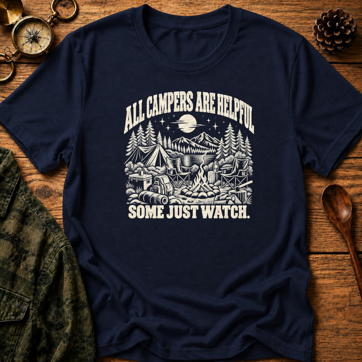 6 II T-Shirt - Navy