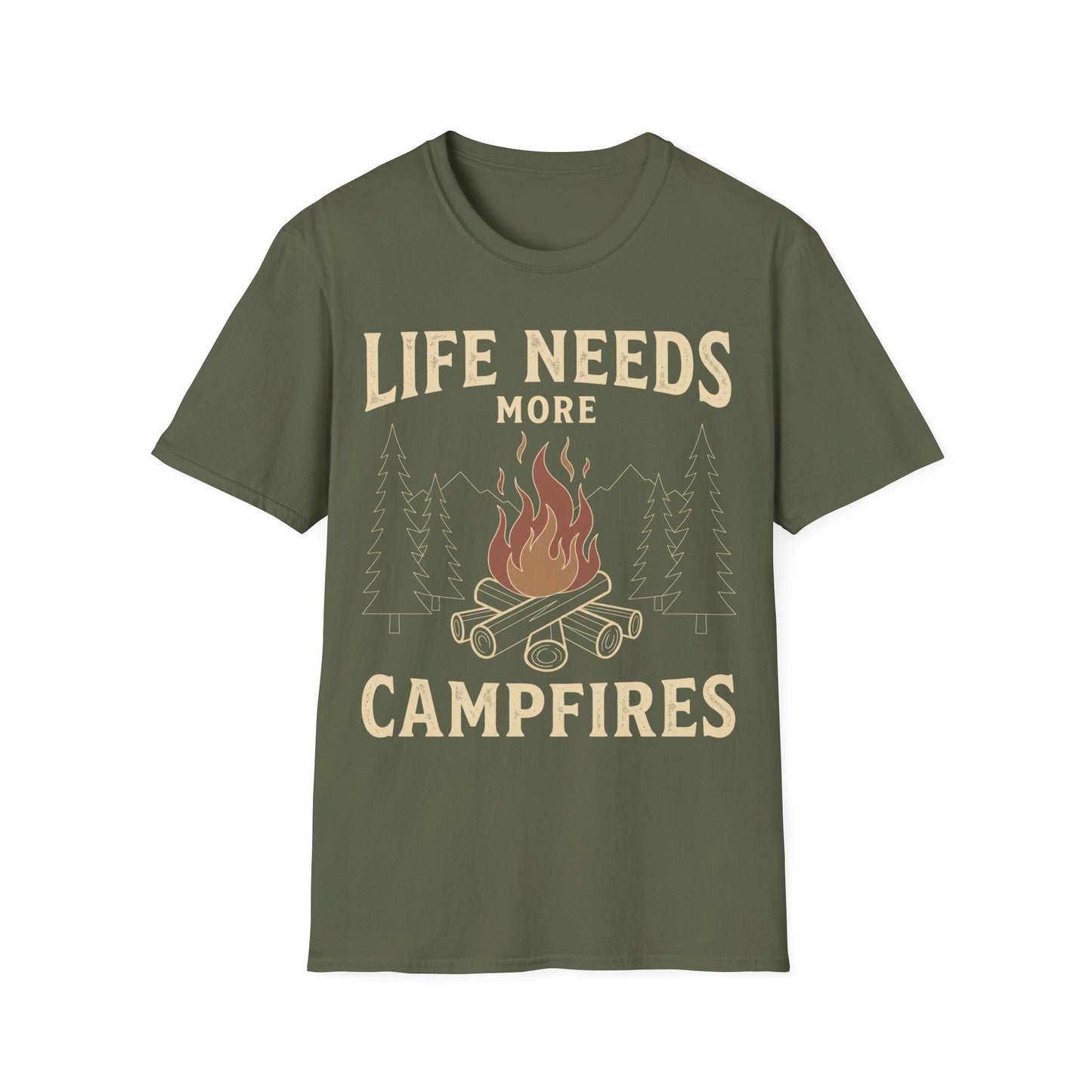 Life Needs Campfires T-Shirt