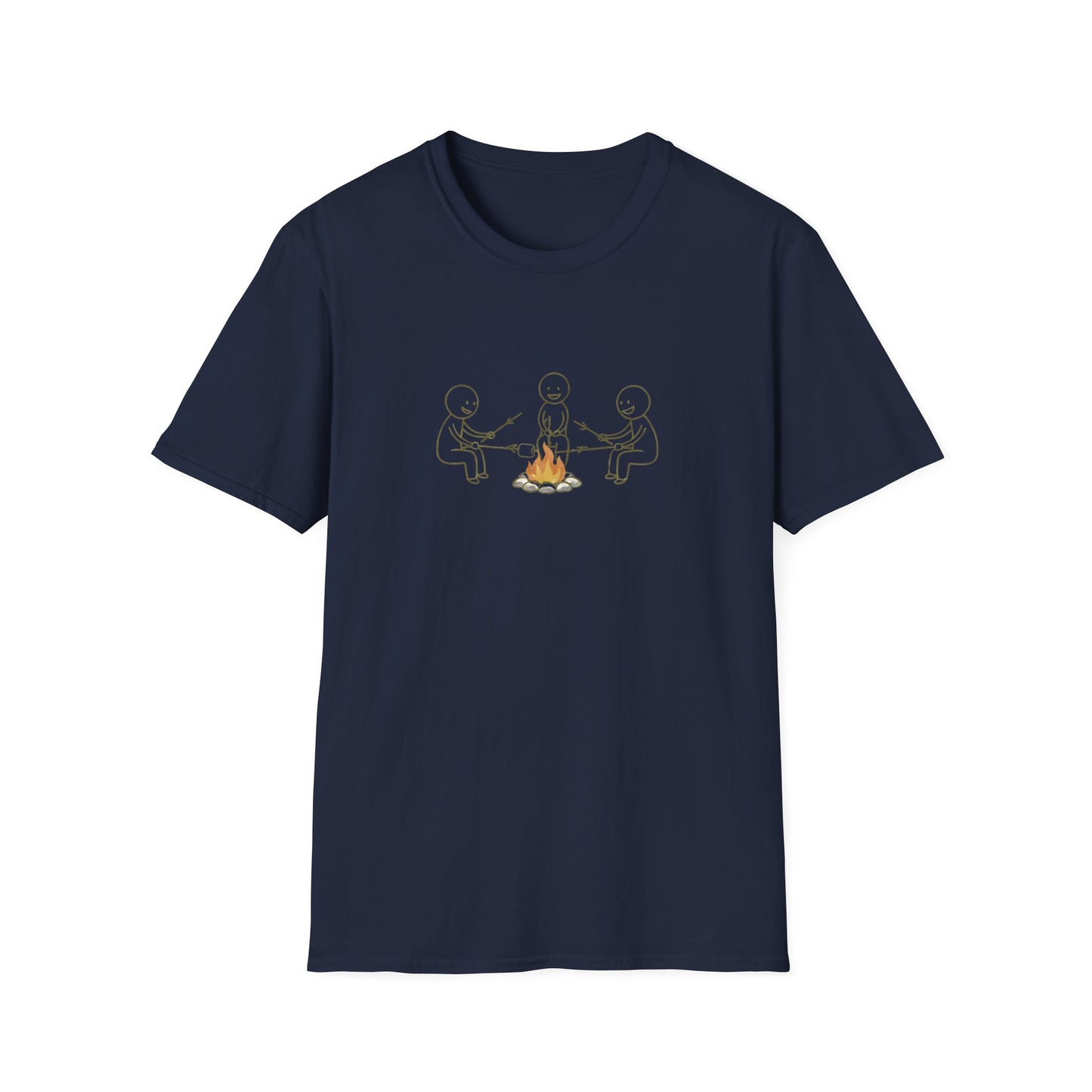 Campfire Friends Graphic T-Shirt