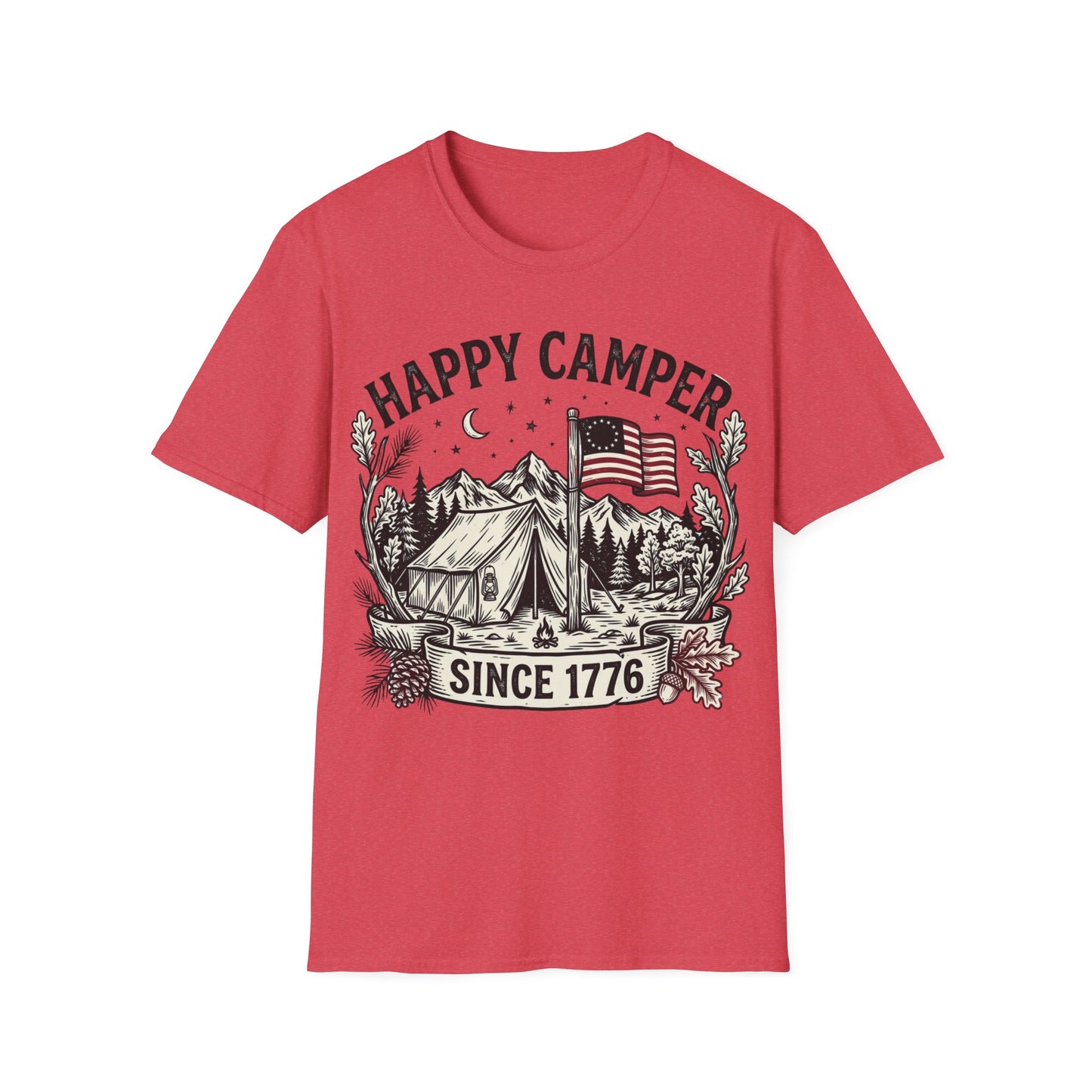 Happy Camper 1776 T-Shirt