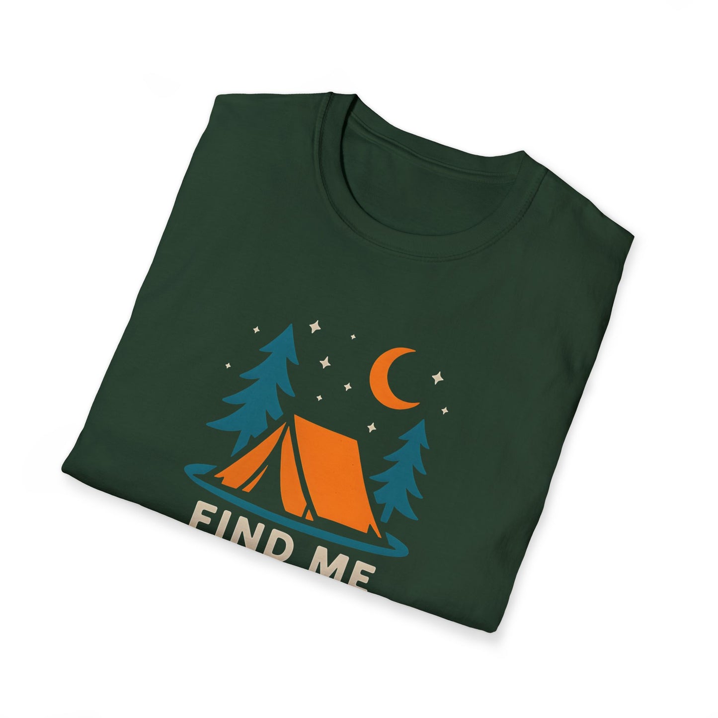 Night Camping Scene T-Shirt