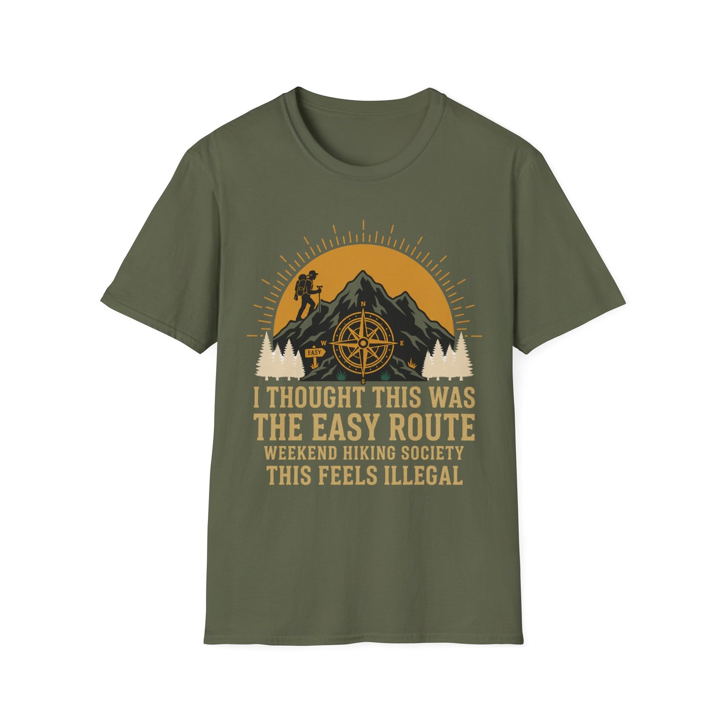 Hiking Illegal T-Shirt