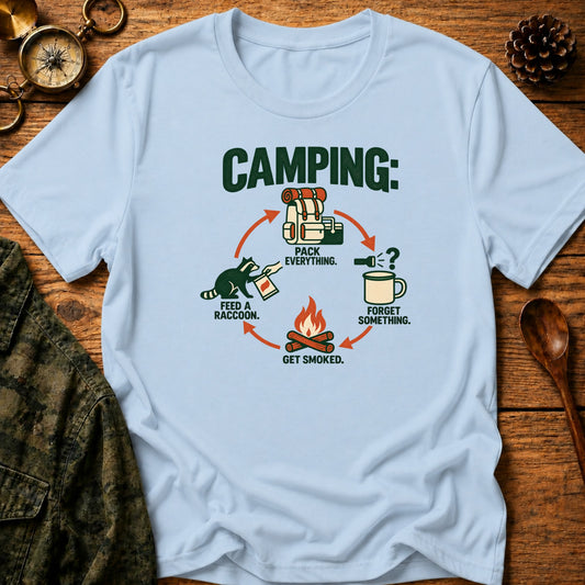 8 T-Shirt - Light Blue