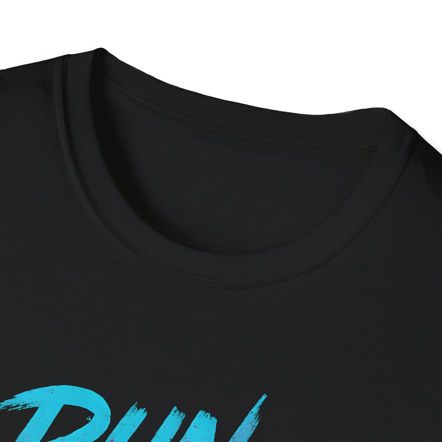 Neon Run Wild Typography T-Shirt