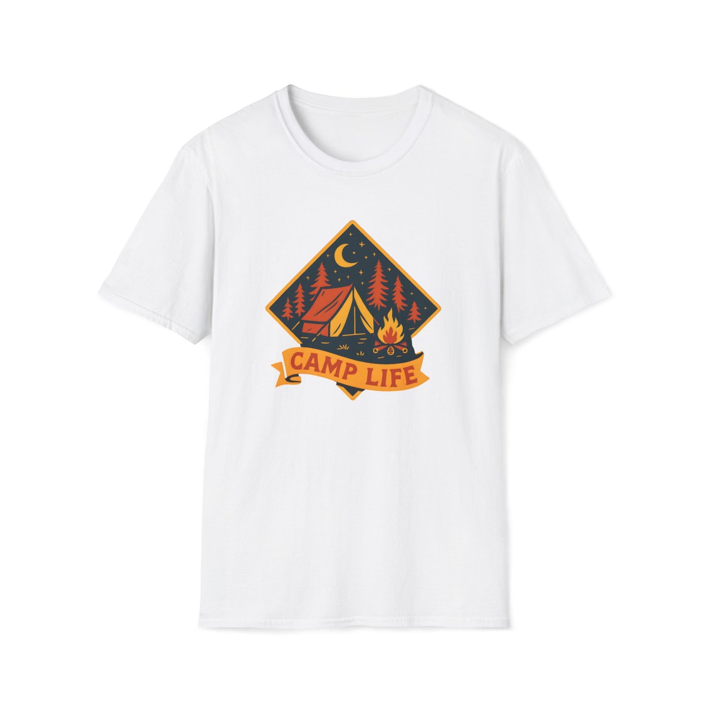 Camping Night Campfire T-Shirt