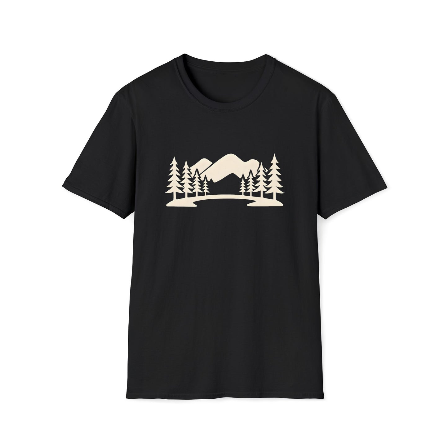 Mountain Lake Landscape T-Shirt