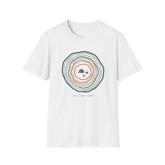 Brew , Camp,  Repeat T-Shirt