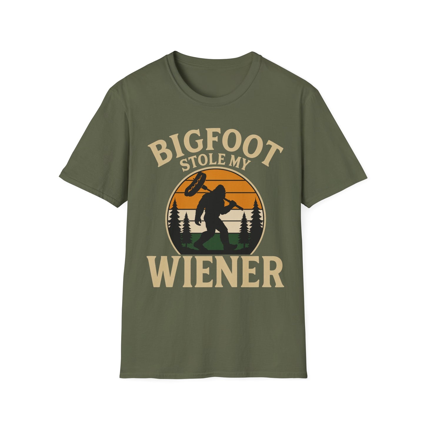 Bigfoot Stole Wiener T-Shirt