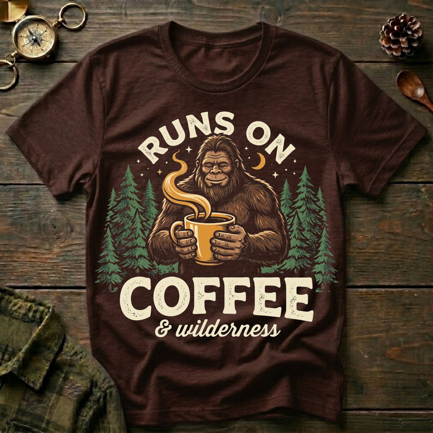 Runs on Coffee T‑Shirt