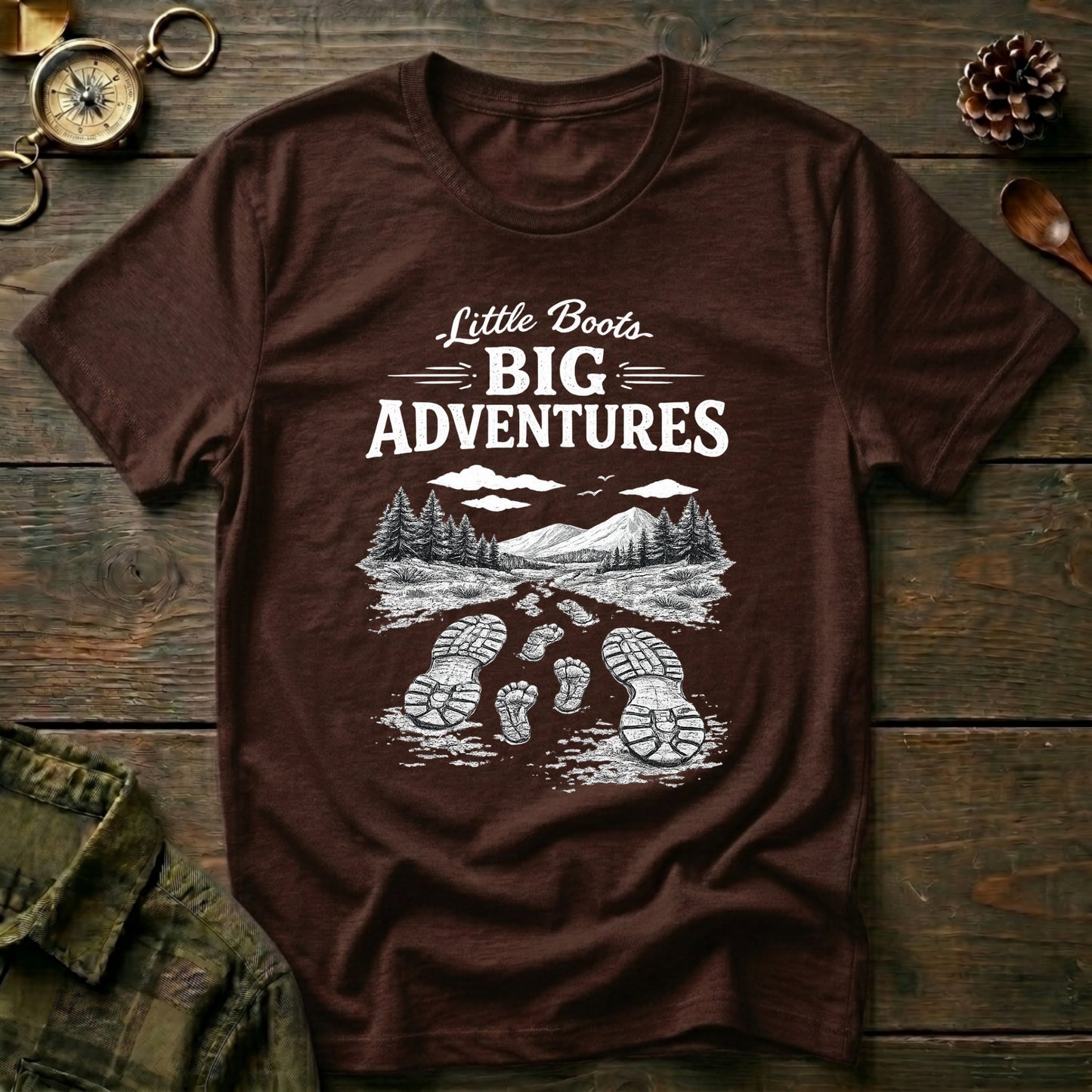 Little Boots Big Adventures T-Shirt