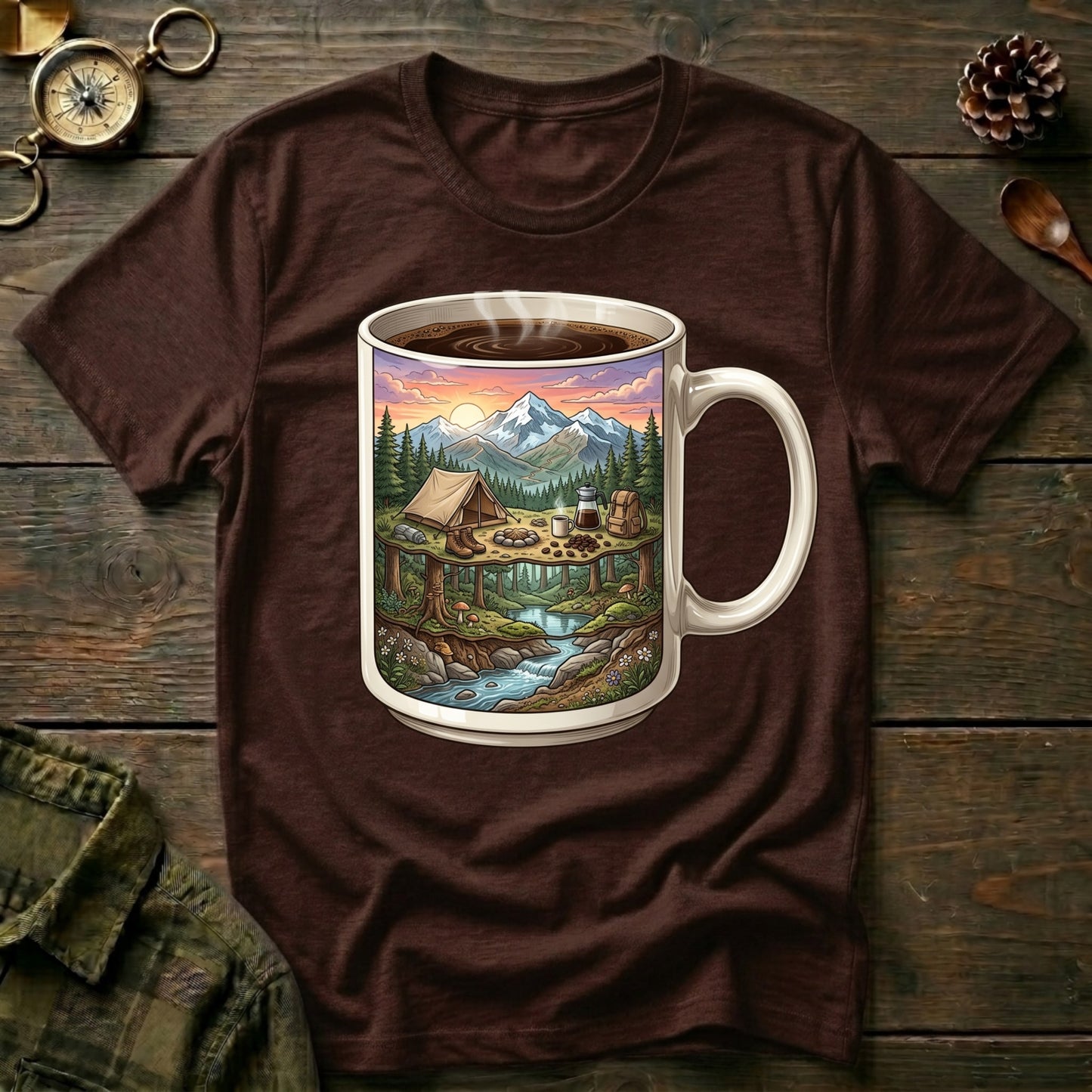 Camp Mug T-Shirt