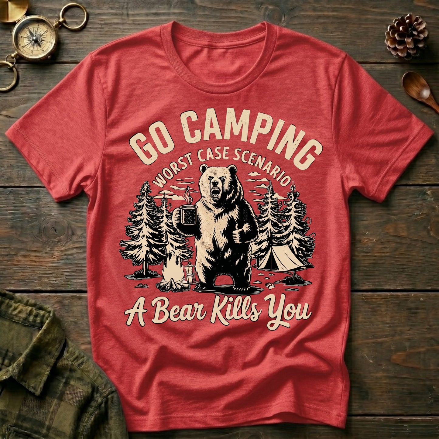Go Camping T‑Shirt