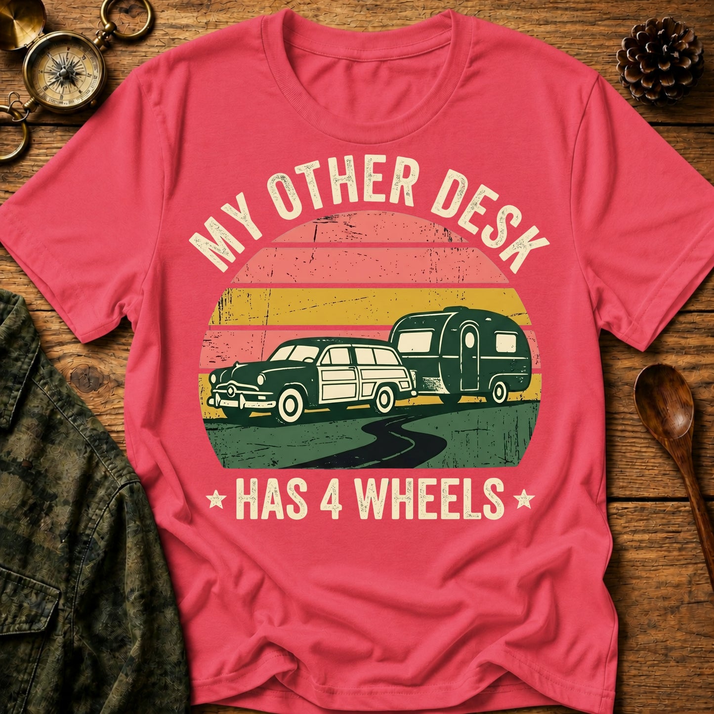 Four Wheels T-Shirt