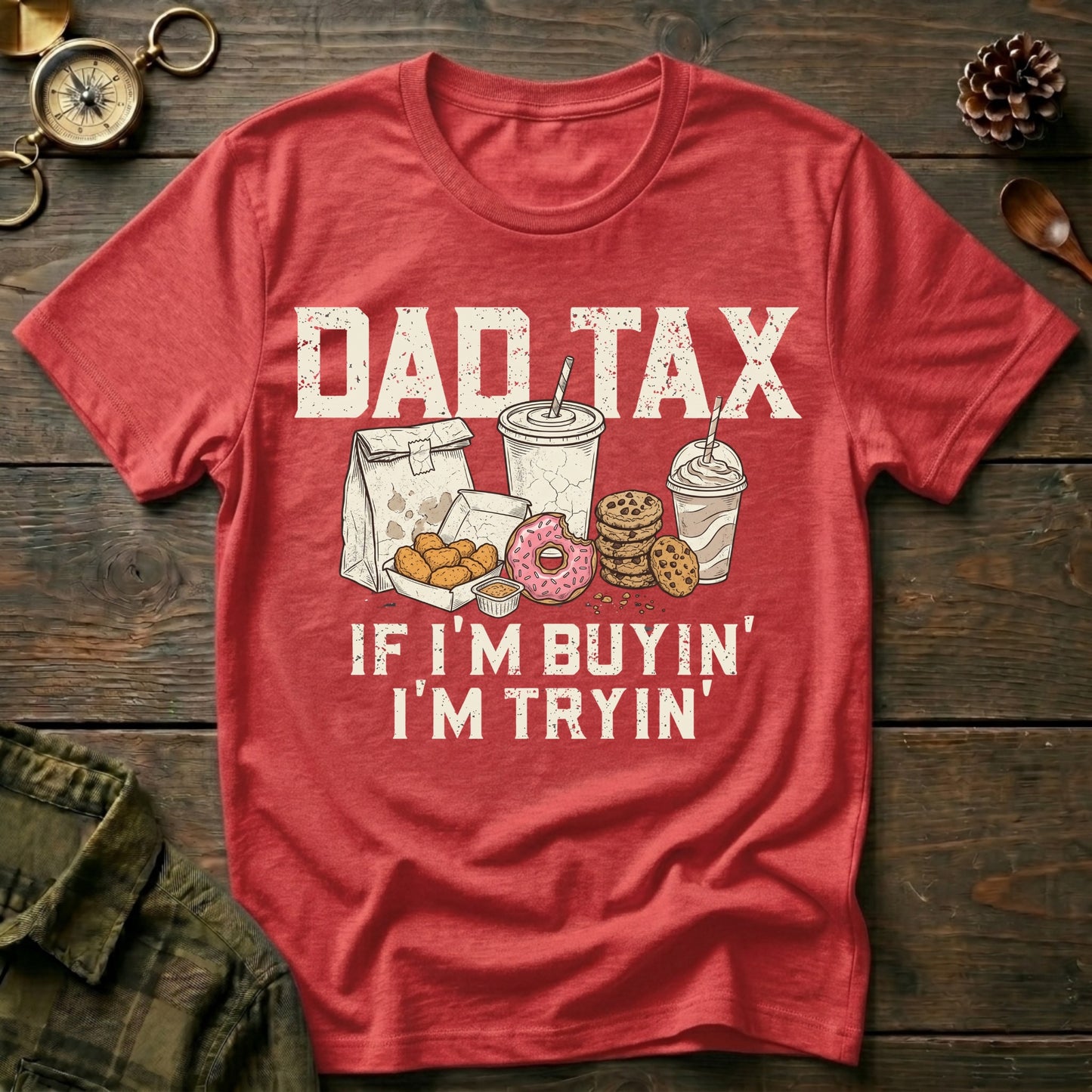 Snack Dad Tax T-Shirt