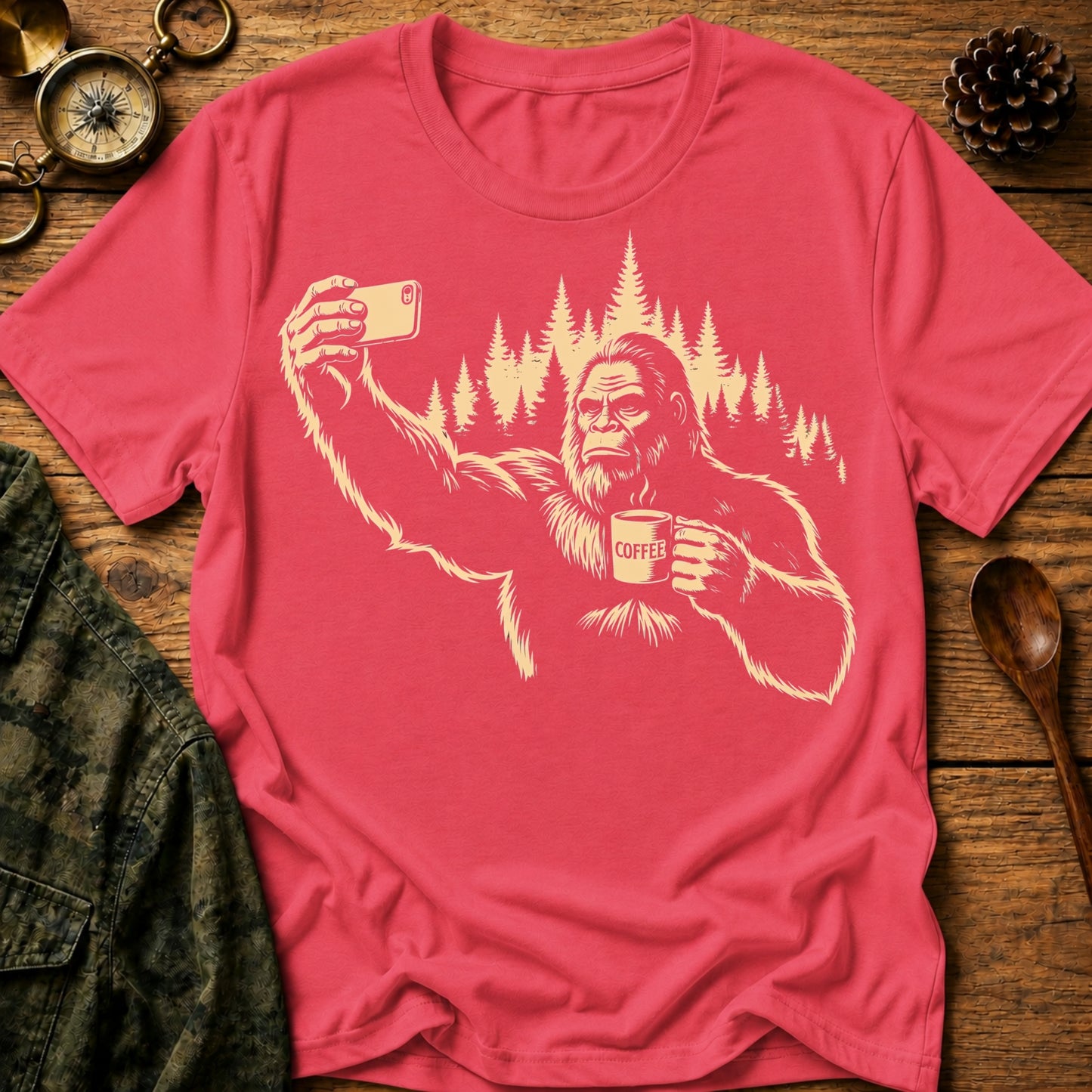 Coffee Selfie T-shirt