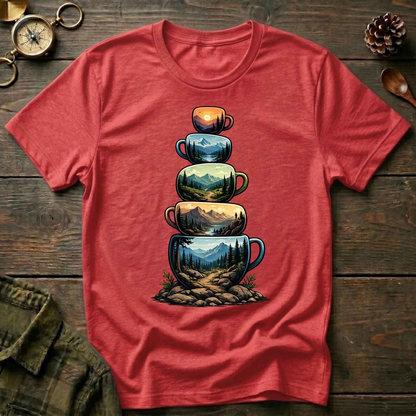 Coffee Stack T-Shirt