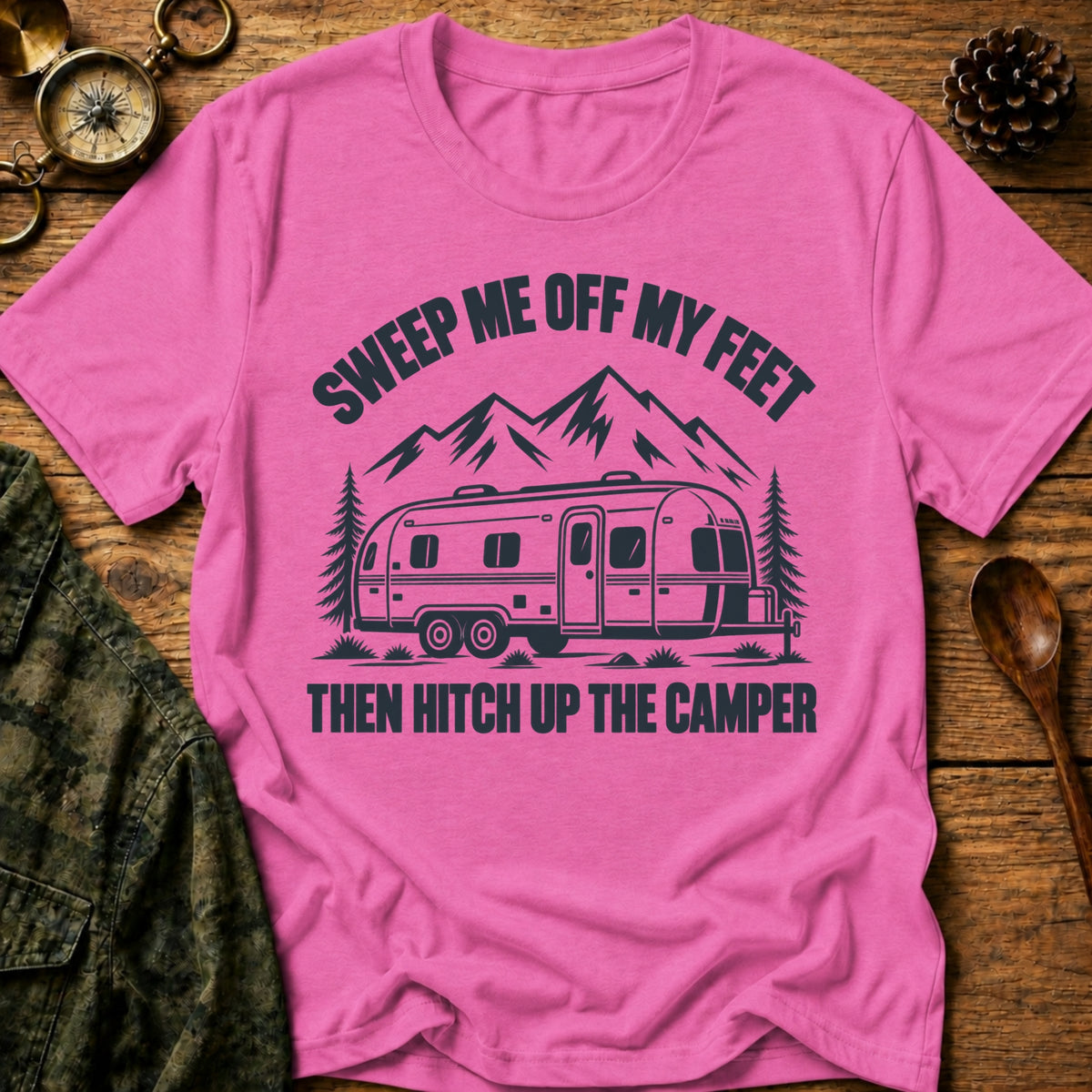 Hitch Up Camper T-Shirt