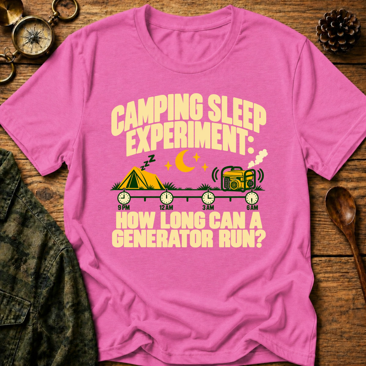 Generator Sleep Experiment T-Shirt