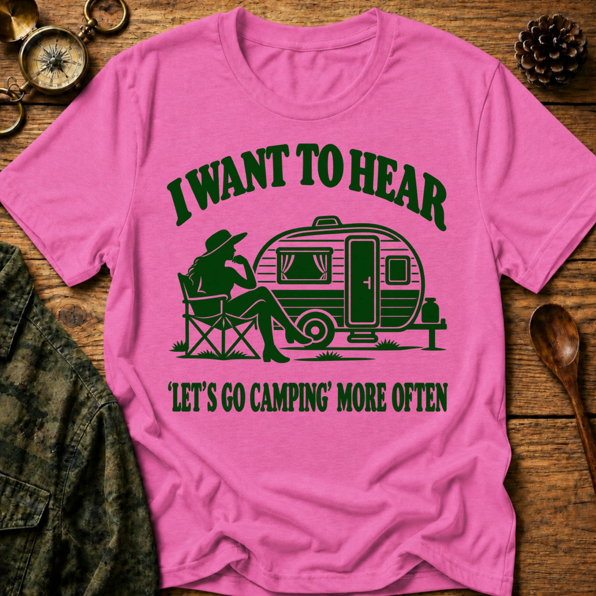 More Camping Please T-Shirt