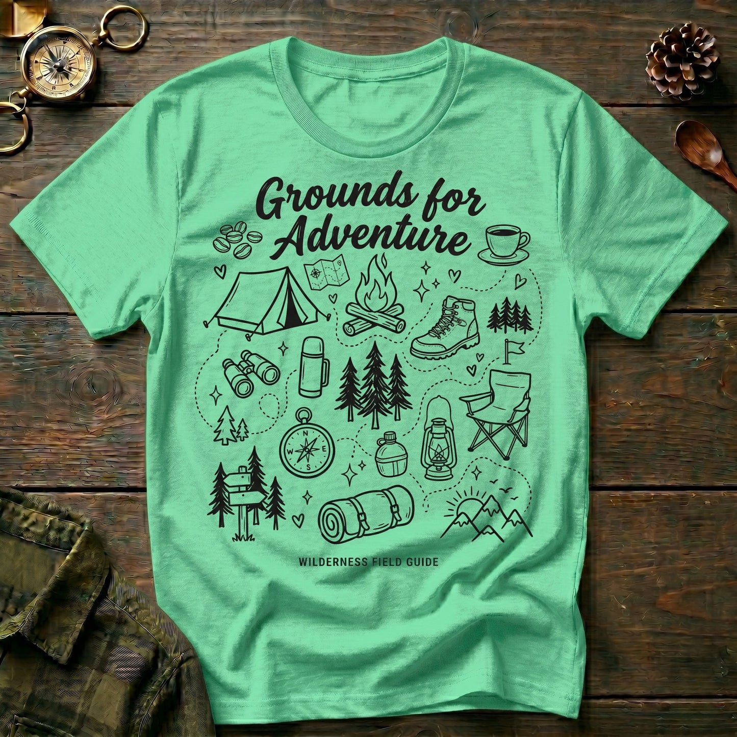 Grounds for Adventure T-Shirt