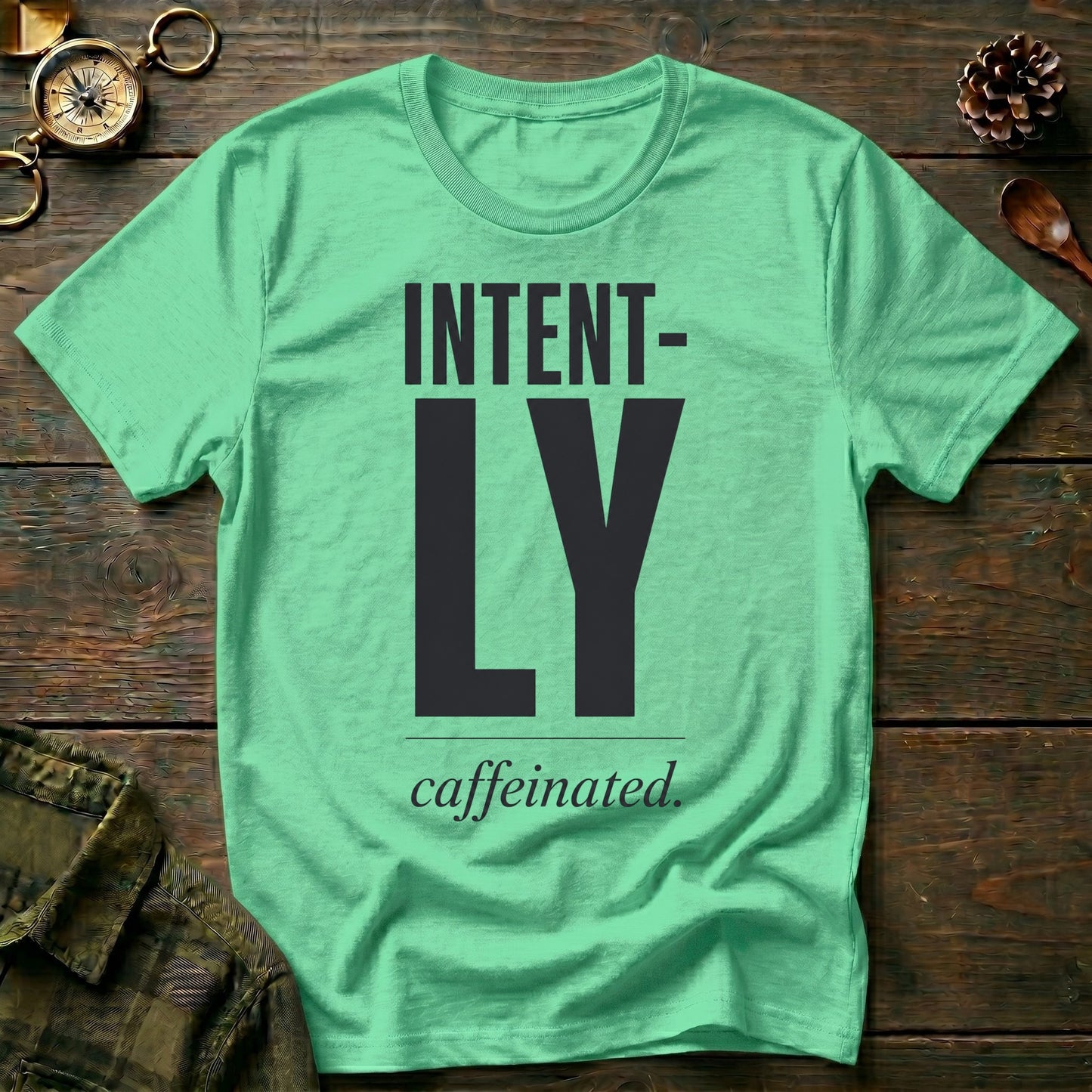 Intent-ly Caffeinated T-Shirt