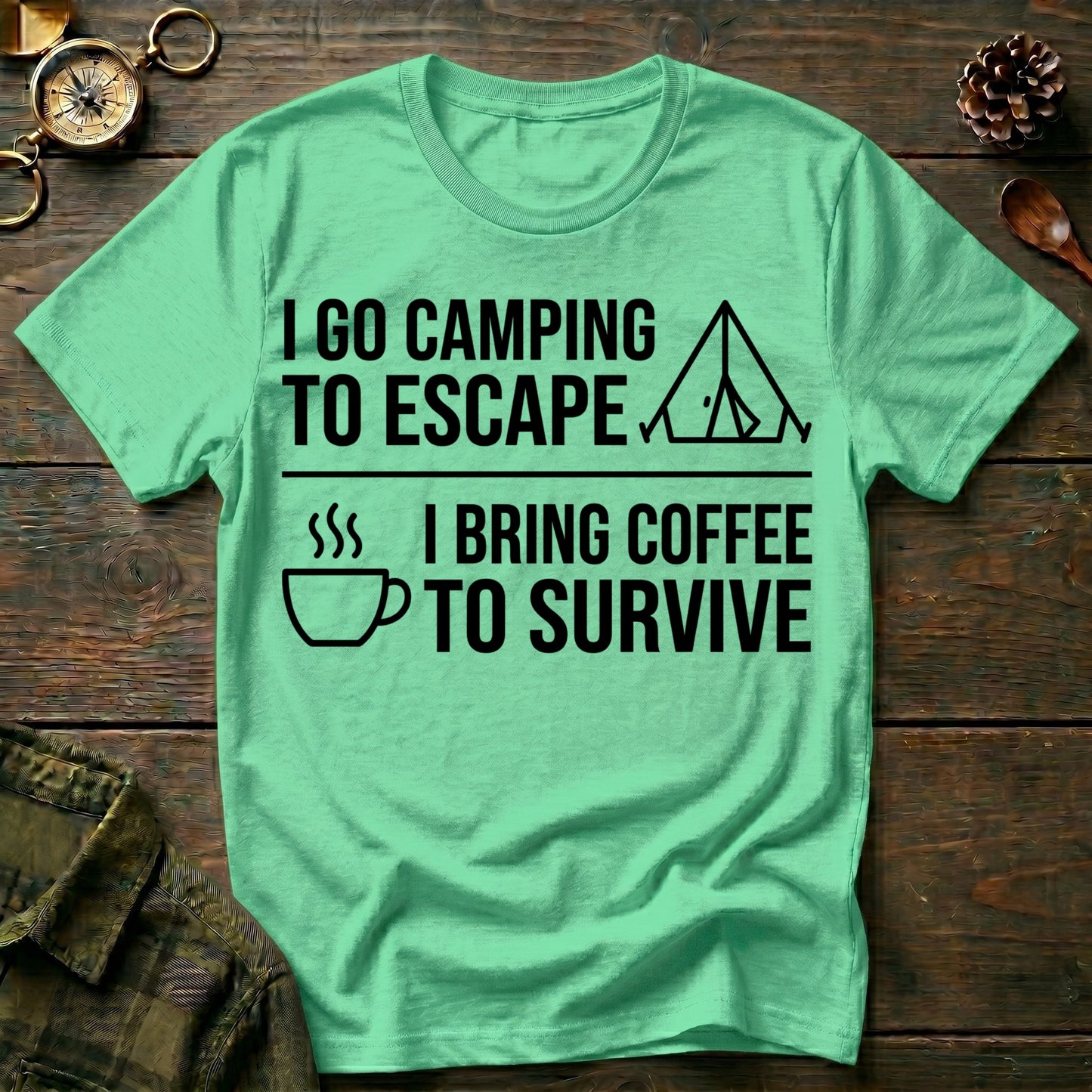 Camping Escape T‑Shirt