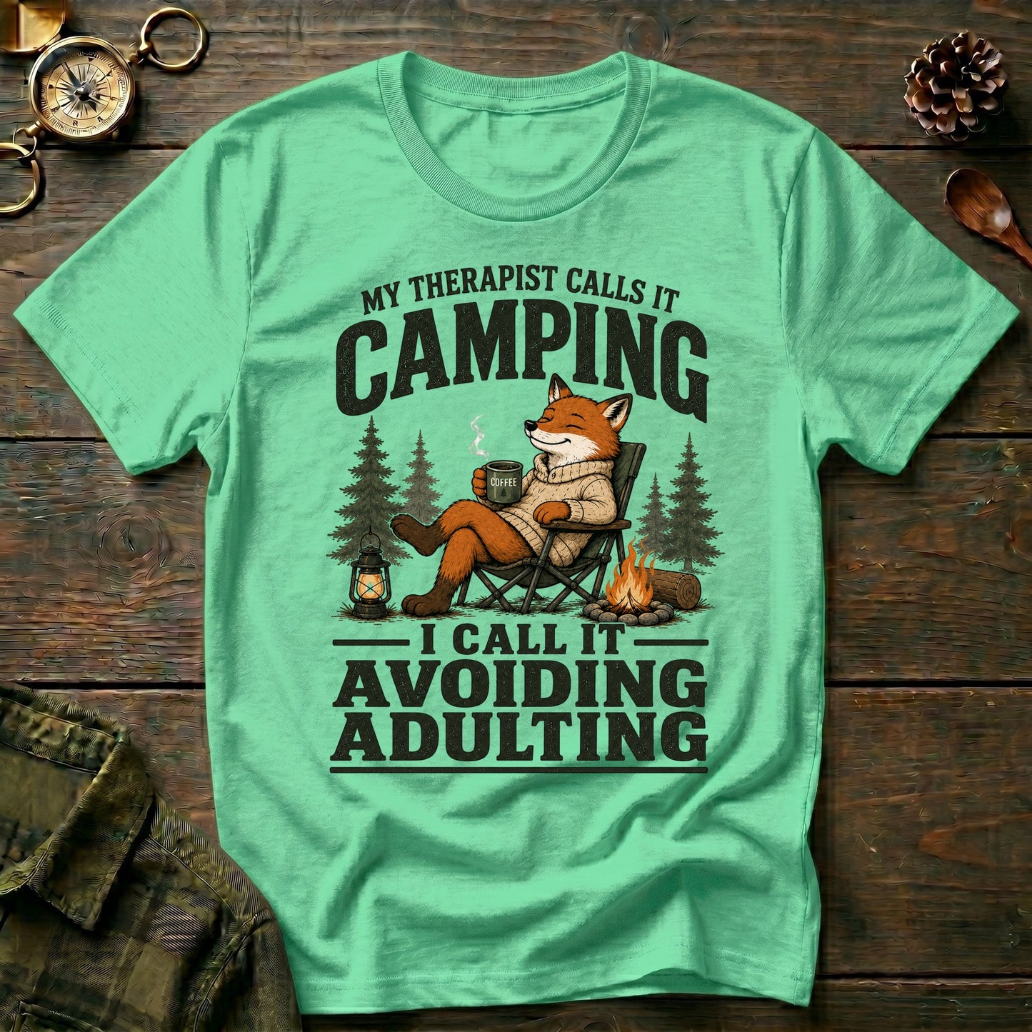 Therapy Camping T-Shirt
