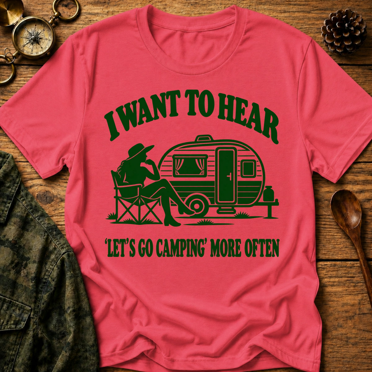 More Camping Please T-Shirt