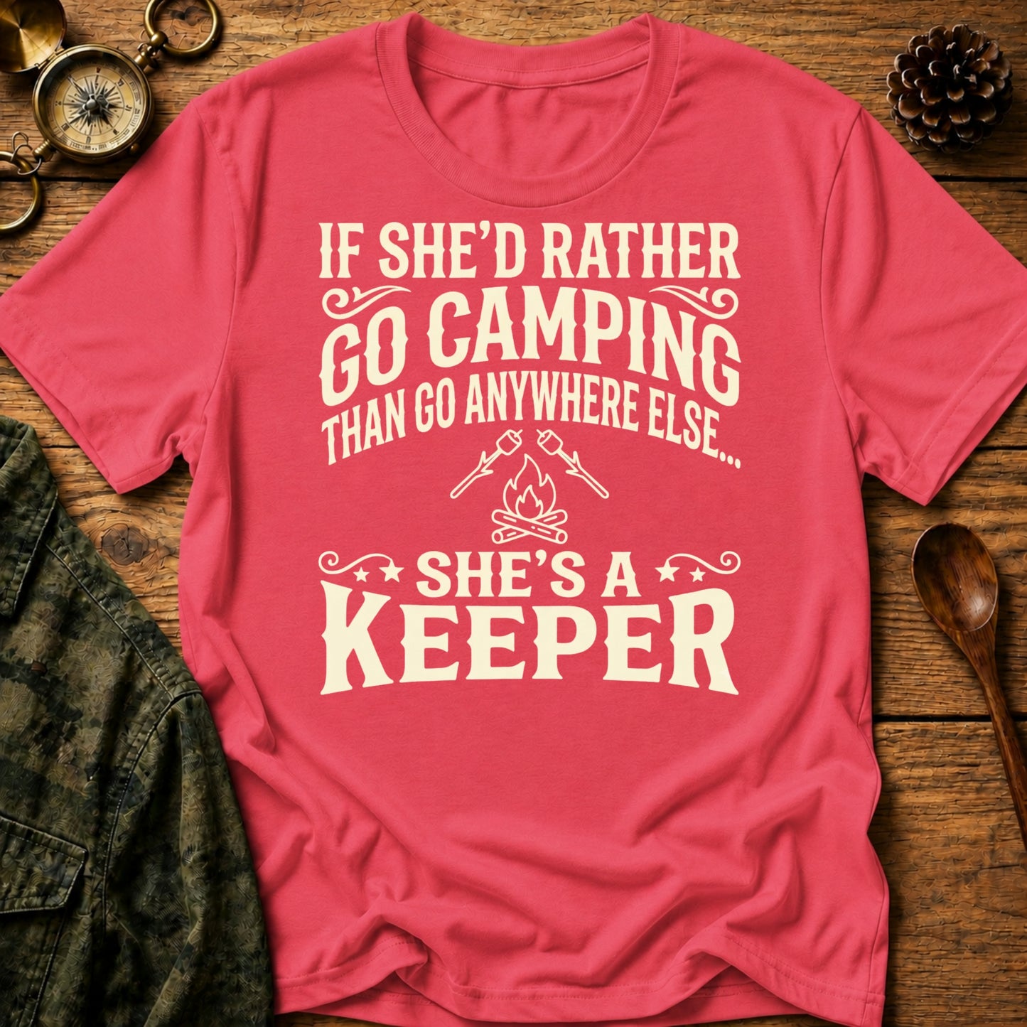 She's A Keeper T-Shirt