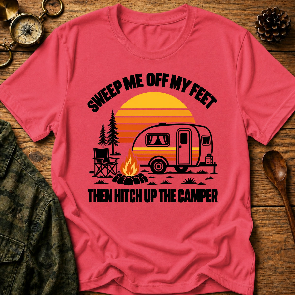 Camping Is Romance T-Shirt