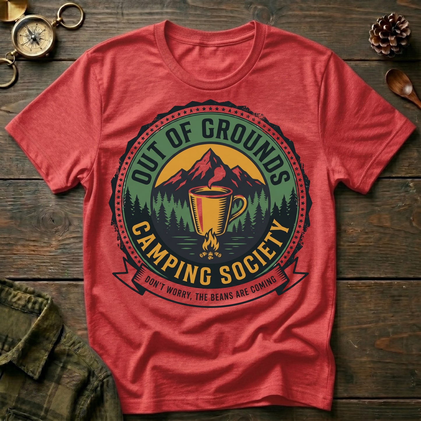 Camping Society T‑Shirt