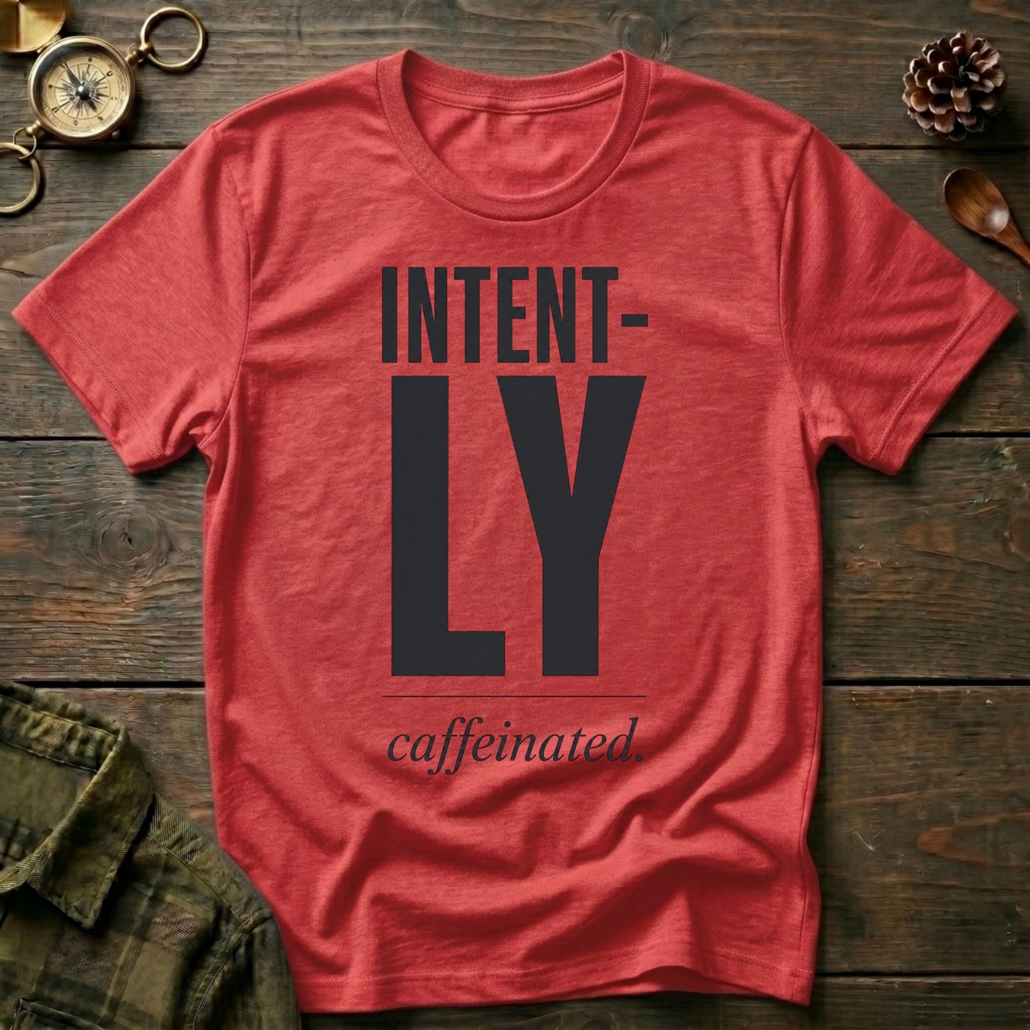 Intent-ly Caffeinated T-Shirt