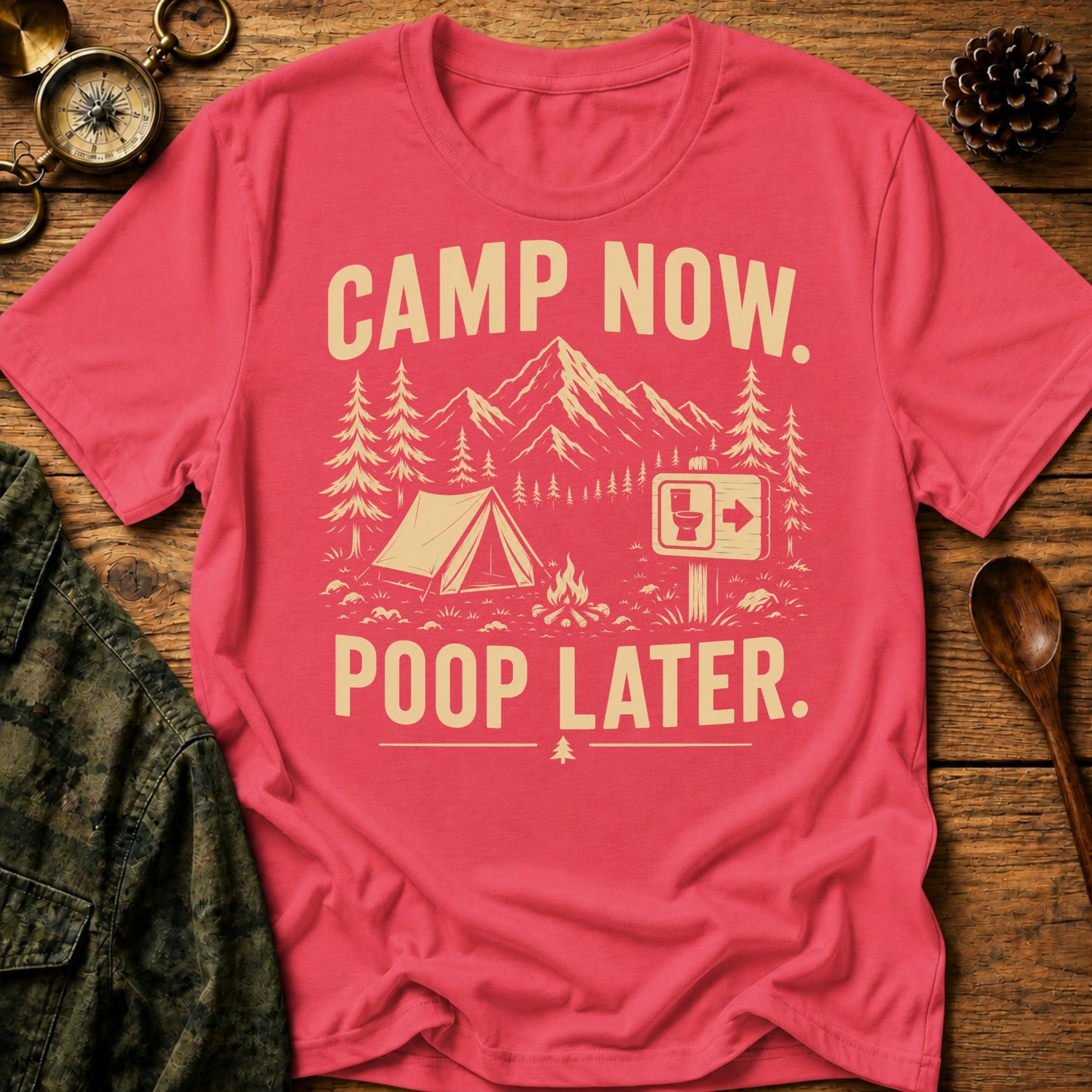 Poop Later T-Shirt