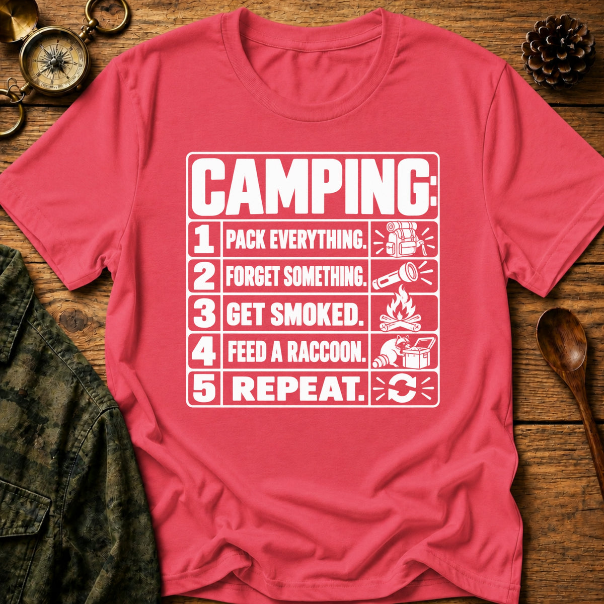 Camping Rules T-Shirt