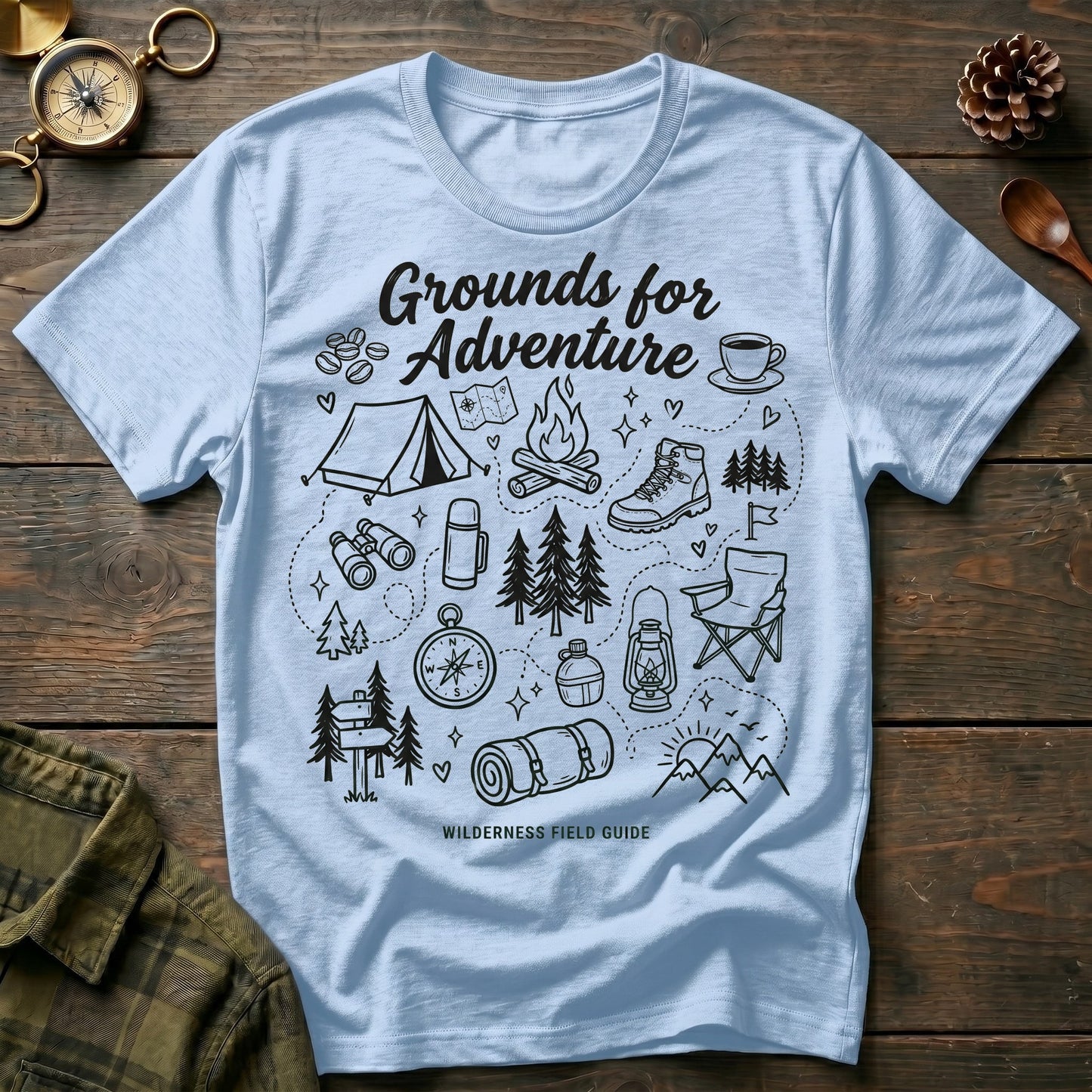 Grounds for Adventure T-Shirt