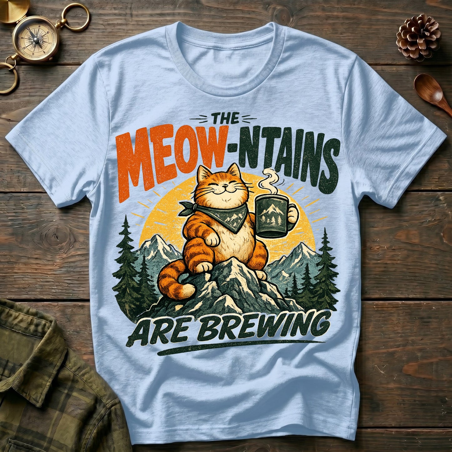 Meow-ntains  T-Shirt