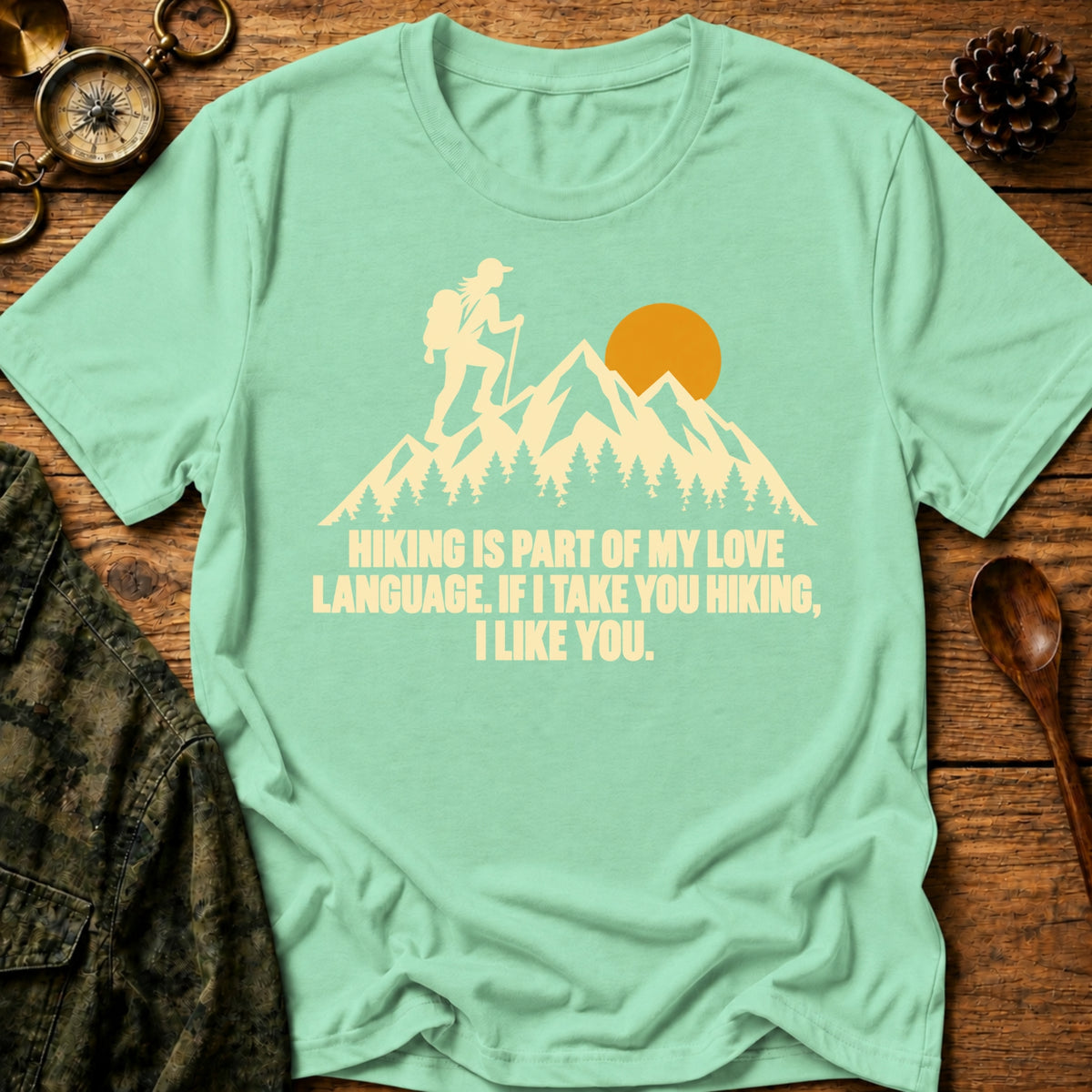 Hiking Love Language T-Shirt
